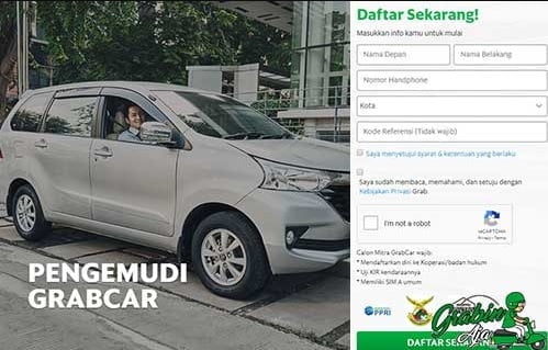 Cara Daftar Grab Car 2021 Online Tersimple dan Termudah